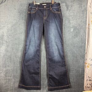 NWT Shyanne Women’s Dark Blue Mid-Rise Trouser Jeans 28 x 32